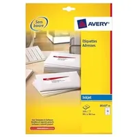 Avery Zweckform Etiket Avery J8163-25 99.1x38.1mm wit 350stuks