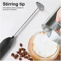 Elektrischer Mixer Schneebesen Küche Essen Rührer Kaffee Cappuccino Milchkännchen Schneebesen Mixer -