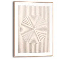 Reinders Wandbild 30 x 40 cm Sandy Circles Holz Beige