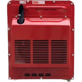 DEKO VERTRIEB BAYERN Premium Diesel Stromerzeuger 10kW+Batterie E-Start Generator 296ccm 2x220V+1x380