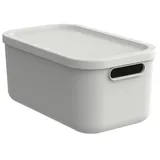 Rotho Aufbewahrungsbox 39,5 x 23,5 x 17,7 cm 17-tlg. weiß