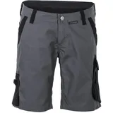 Planam Norit Damen Shorts Schiefer/Schwarz M
