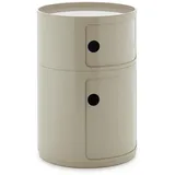 Kartell Componibili Container 61,5 x 61,5 x 61,5 cm Grau