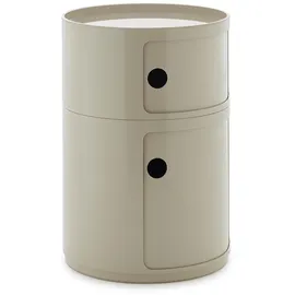 Kartell Componibili Container 61,5 x 61,5 x 61,5 cm Grau