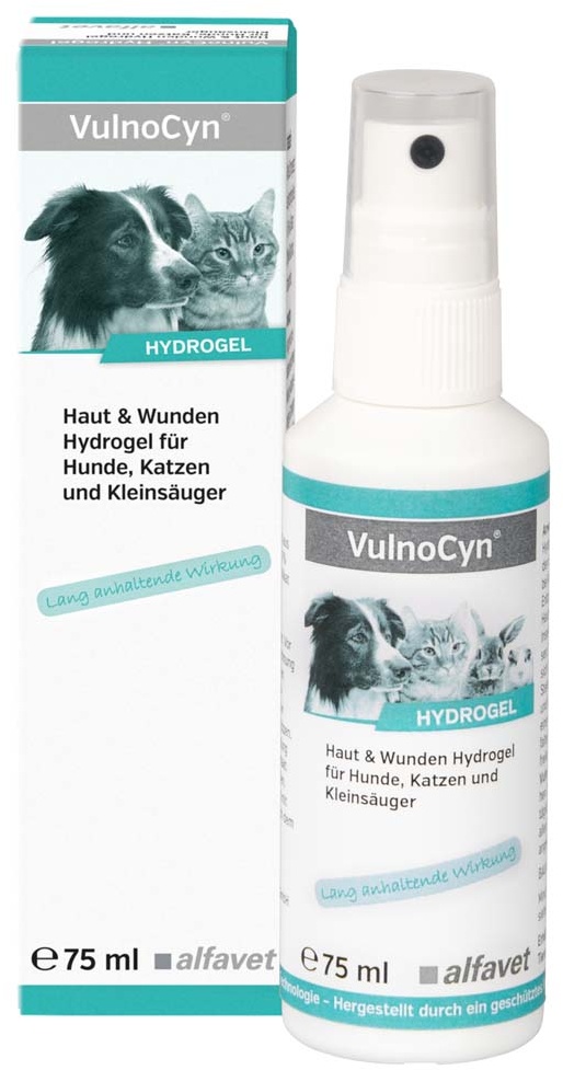 Vulnocyn Hydrogel Desinfektionsmitt.z.Anw.a.Tier 75 ml
