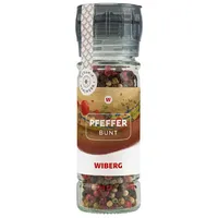 WIBERG Gewürz, Wiberg Gewürzmühle Pfeffer bunt ganz aromatische Mischung 43g