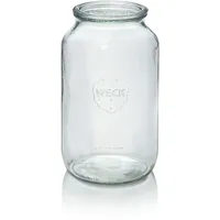 Weck WAS Germany Ø Zylinderglas Weck 4-teilig, 3,0 ltr.,