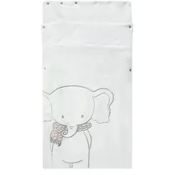JACKY Kuschel-Multifunktionsfußsack MY SWEET ELEPHANT offwhite, Newborn (0 - 6 Monate)