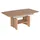 58 aufm Kessel Caren Wildeiche 120 x 70 x 54-73 cm