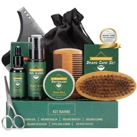 CUSMAY Bartpflege Set Männer mit Natürlichen Inhaltsstoffen