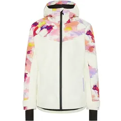 CHIEMSEE Skijacke mit Blumen Alloverprint, Orng/Purple AOP, 134/0