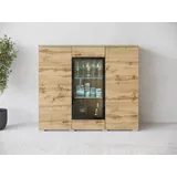Home Affaire Highboard 120 x 103,3 x 39,5 cm Braun