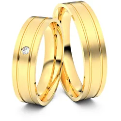 Trauringe Nordhausen 585er Gelbgold - 2603