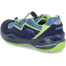 Lowa Robin Evo GTX Lo Kinder navy/limone 33