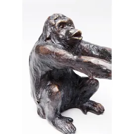 Kare Buchstütze Monkey 2er Set Schwarz