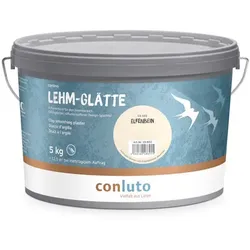 conluto Lehm-Glätte Elfenbein - 5 kg Eimer