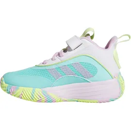 adidas Ownthegame 3.0 Kinder Flash Aqua/Bliss Lilac/Weiß 30