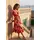 Betty Barclay Jerseykleid Blumenprint Rot/Pink 38