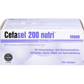Cefasel 200 nutri Selen-Tabs 200 St