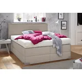 Westfalia Schlafkomfort Boxspringbett, beige