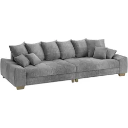 Big-Sofa MR. COUCH "Nikita II", grau, B:300cm H:88cm T:118cm, Dolce (100% Polyester), Sofas