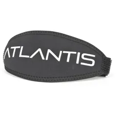 Atlantis - Maskenband mit Klettverschluss - Farbe: Schwarz