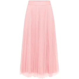 Zero Midirock Damen Tüll rosa 42