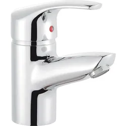 Waschtischmischer Ascona (Ausführung: Waschtischmischer Heinrichschulte Ascona Ausladung 105 mm chrom)
