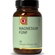 Quintessence Magnesium Fünf Kapseln 120 St.