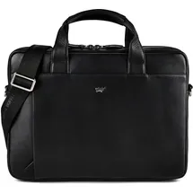 Braun Büffel Golf 3.0 Aktentasche Leder 37.5 cm Laptopfach schwarz
