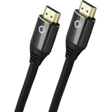 Oehlbach HDMI Anschlusskabel HDMI-A Stecker, HDMI-A Stecker 2.00m Schwarz D1C92493 HDMI-Kabel