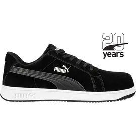Puma Sicherheitsschuhe Iconic Suede Black Low S1PL ESD Fo Hro Sr 6400 Gr. 47