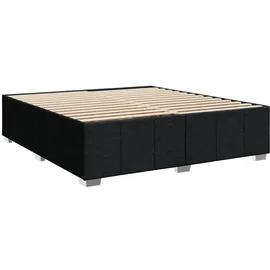 vidaXL Boxspringbett 180 x 200 cm Schwarz