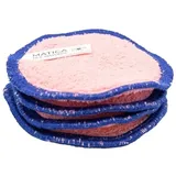 Matica Cosmetics 4er Set waschbare Abschminkpads CHAIM - Lila Rosa
