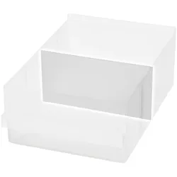 raaco Divider 250-02, Teiler-Set, Transparent, Polypropylen (PP), 154 mm, 3,2 mm