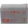 CSB Battery GPL 1272 GPL1272-F2FR Bleiakku 12V 7.2Ah Blei-Vlies (AGM) (B x H x T) 151 x 98 x 65mm Flachstecker 6.35mm