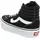 Vans Filmore Platform Sneaker, Canvas Black White, 38.5 EU