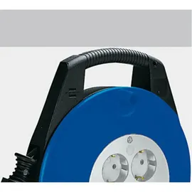 Brennenstuhl Vario Line Kabelbox 4-fach schwarz/blau/lichtgrau (10 m, 1.50 mm2)