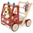 Pinolino Lauflernwagen Feuerwehrauto Fred, Mehrfarbig