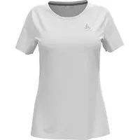 Odlo Damen F-dry Kurzarm Shirt, Weiß, XL