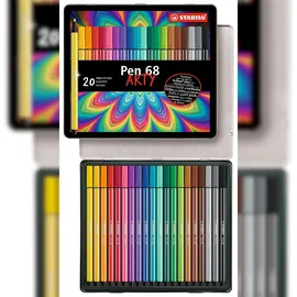 Stabilo Pen 68 Metalletui 20 St.
