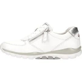Gabor Sneaker Low Damen Weiß/Silber 38,5