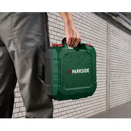 Parkside PBSA 12 E4 inkl. 1 x 2,0 Ah + Ladegerät + Bit-/Bohrerset