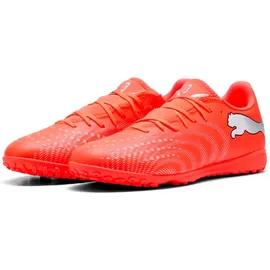 Puma Future 9 Play TF Herren glowing red/puma white/puma black/puma silver 44
