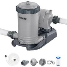 BESTWAY Filterpumpe grau 9.463 l/h 350 W