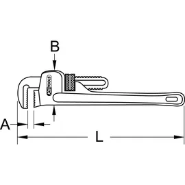 KS Tools Rohrzange 111.3535