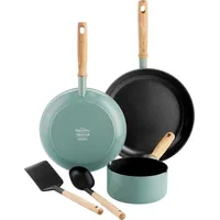 GreenPan Mayflower blau Pfannen-Set