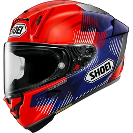 Shoei X-SPR Pro Marquez 8, Integralhelm - Rot/Dunkelblau - XS