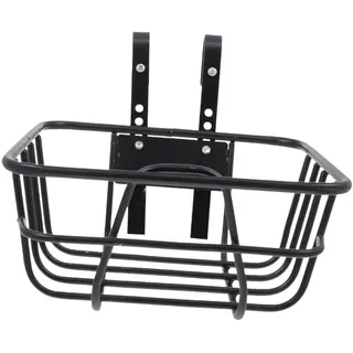 Qianly Fahrradkorb Vorne, Fahrradkorb Vorne, Fahrradträger, Gepäckträger, Fahrradlenkerkorb, 28cmx26.5cmx12.5cm