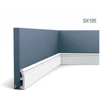 Orac DECOR SX195 LUXXUS HAMBURG Sockelleiste Zierleiste Stuckleiste 2